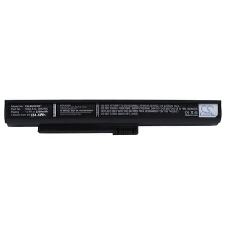 Bsc Preferred Fujitsu M2010 Netbook M2010 2200mAh Laptop and Notebook Replacement Battery CS-BU101NT.2